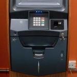 wooden atm cabinet cash dispenser